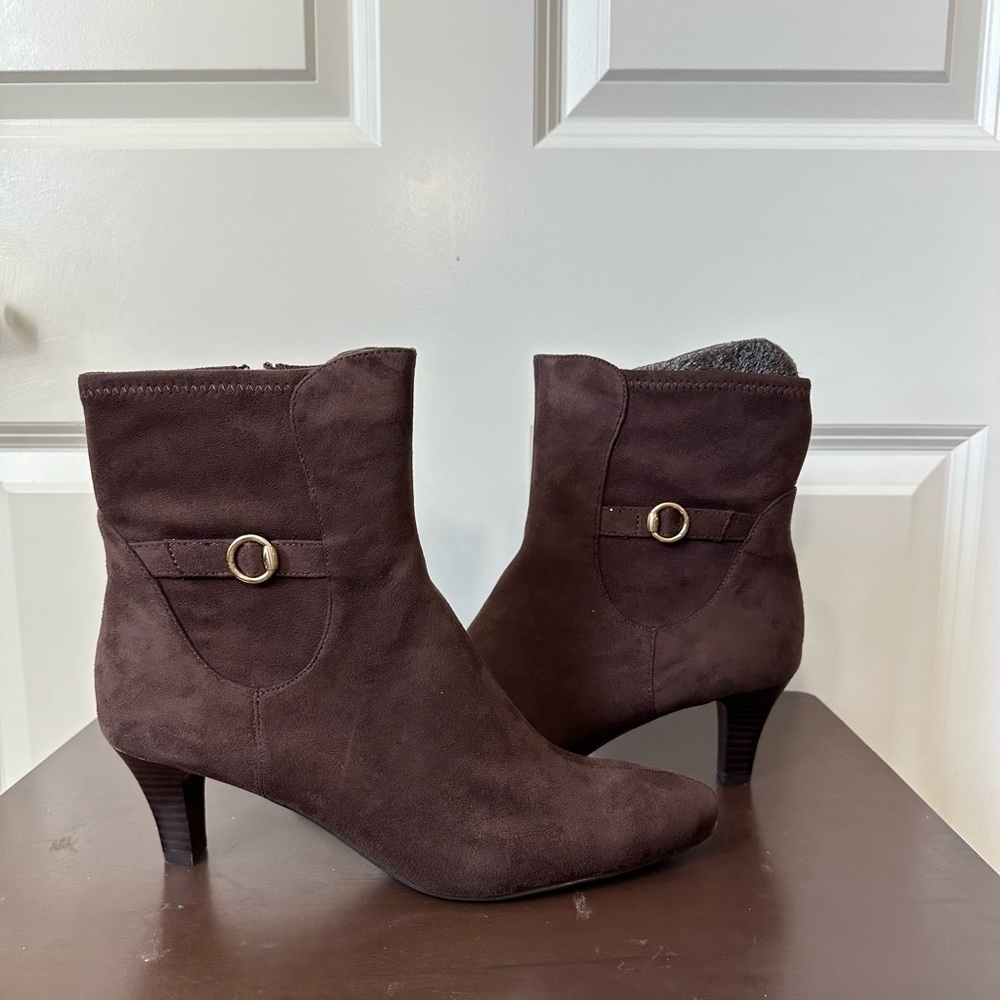 East5th Brown Booties Size 10